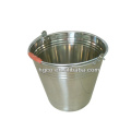 mirror polish stainless steel multi-functional bucket